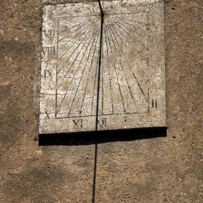 cadran solaire du temple de Lapras